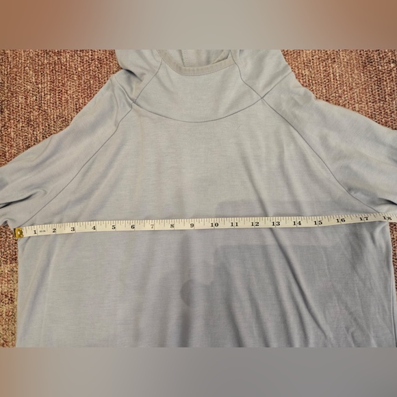 Free fly women’s elevate hoodie sun shirt 30 spf large pale blue - Picture 5 of 11